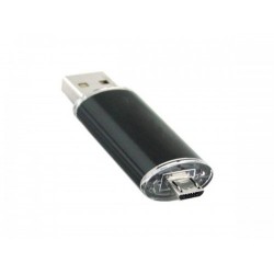 Stick USB 2.0 - Micro USB 32 GB Platinet PMFA32B - Negru
