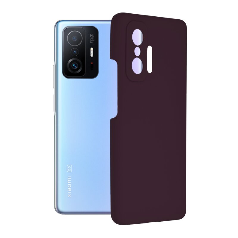 Husa Xiaomi 11T Techsuit Soft Edge Silicone, violet