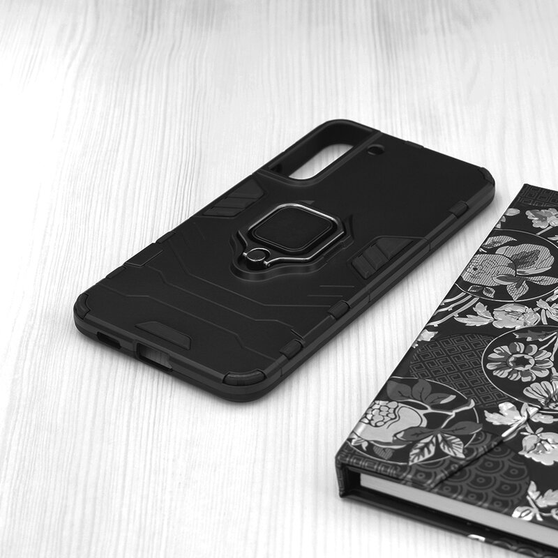 Husa Samsung Galaxy S22 Plus 5G Techsuit Silicone Shield, negru