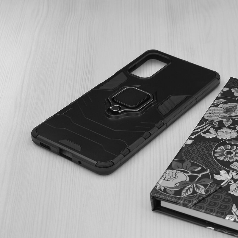 Husa Samsung Galaxy M52 5G Techsuit Silicone Shield, negru