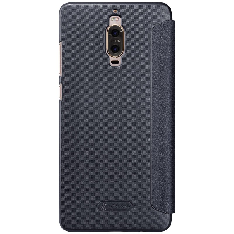 Husa Huawei Mate 9 Pro, Mate 9 Porsche Design Nillkin Sparkle S-View Flip Gri