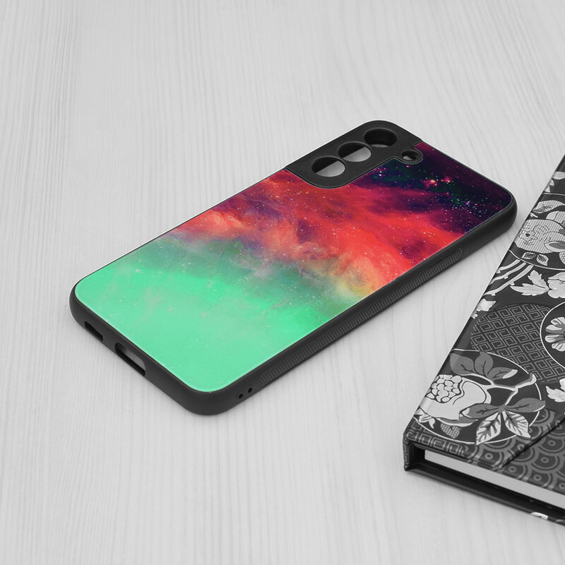 Husa Samsung Galaxy S22 Plus 5G Techsuit Glaze, Fiery Ocean