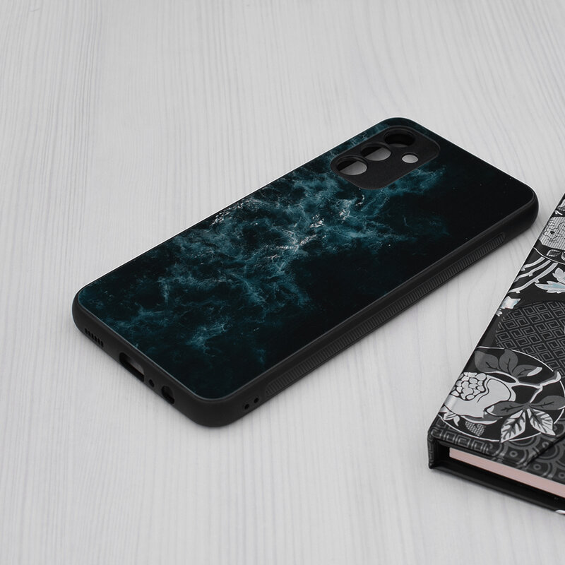 Husa Samsung Galaxy A13 5G Techsuit Glaze, Blue Nebula