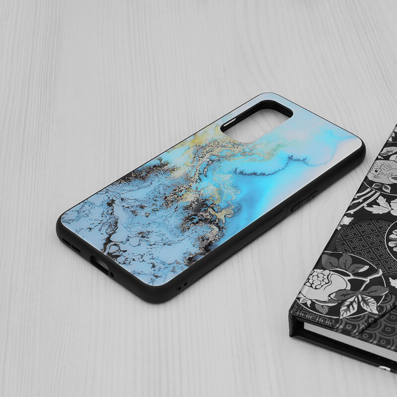 Husa OnePlus Nord 2 5G Techsuit Glaze, Blue Ocean
