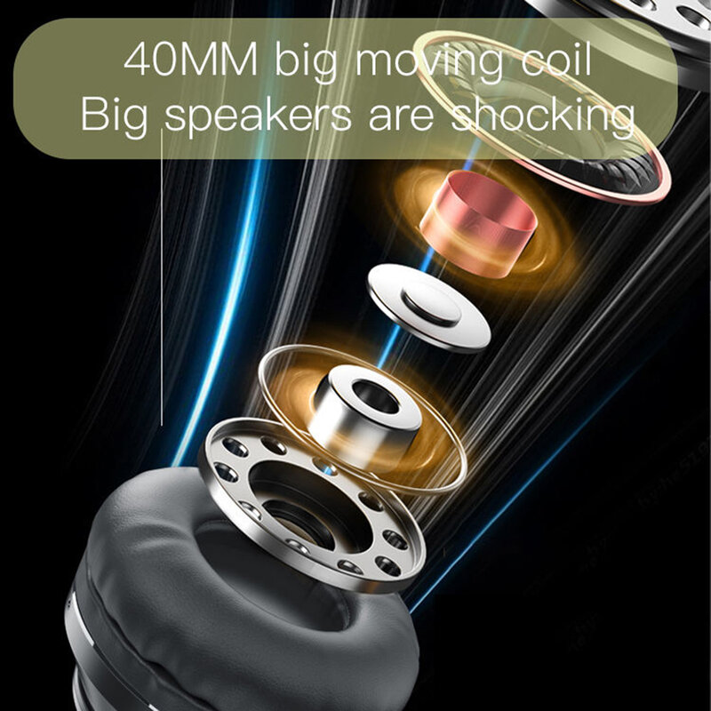 Casti on-ear Bluetooth noise cancelling Yesido EP03, negru