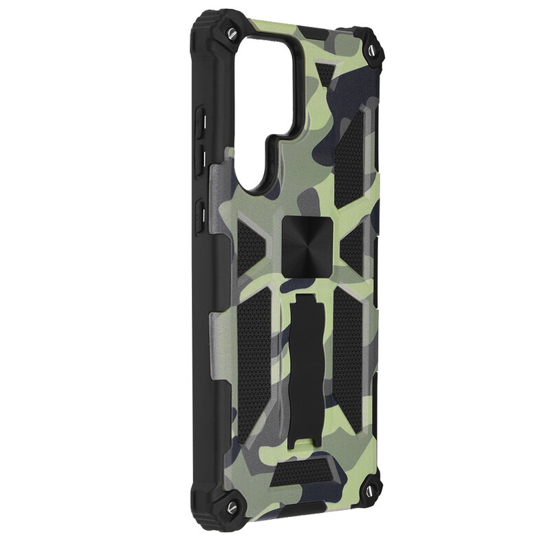 Husa Samsung Galaxy S22 Ultra 5G Techsuit Blazor, camuflaj