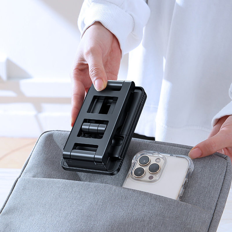 Suport MagSafe iPhone 13 pentru birou JoyRoom, negru, JR-ZS282