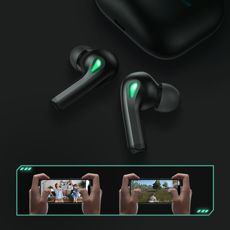 Casti Bluetooth wireless, earbuds gaming JoyRoom, JR-TP2
