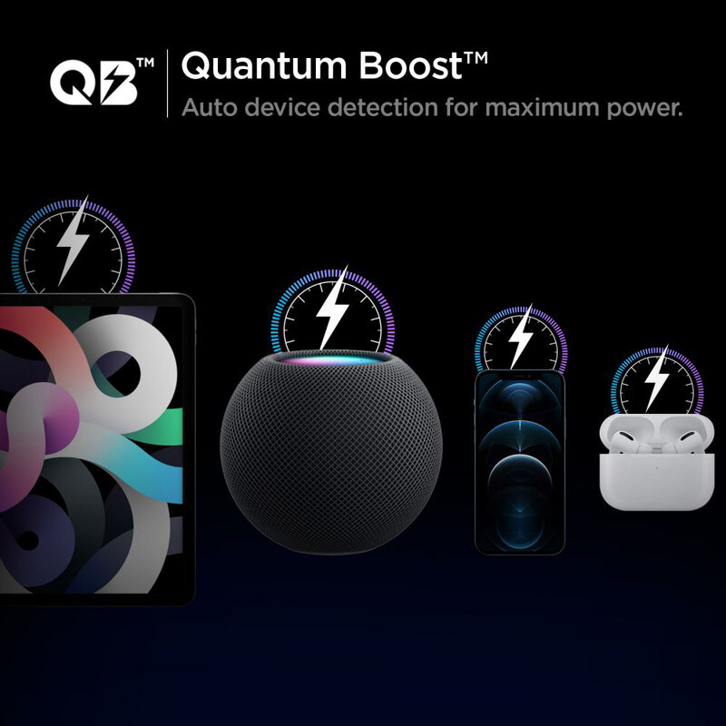 Incarcator priza USB-C Spigen Power Arc PD20W, QC3.0, alb