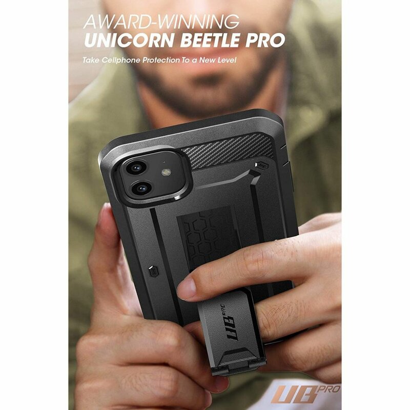 Husa iPhone 11 Supcase Unicorn Beetle Pro, negru