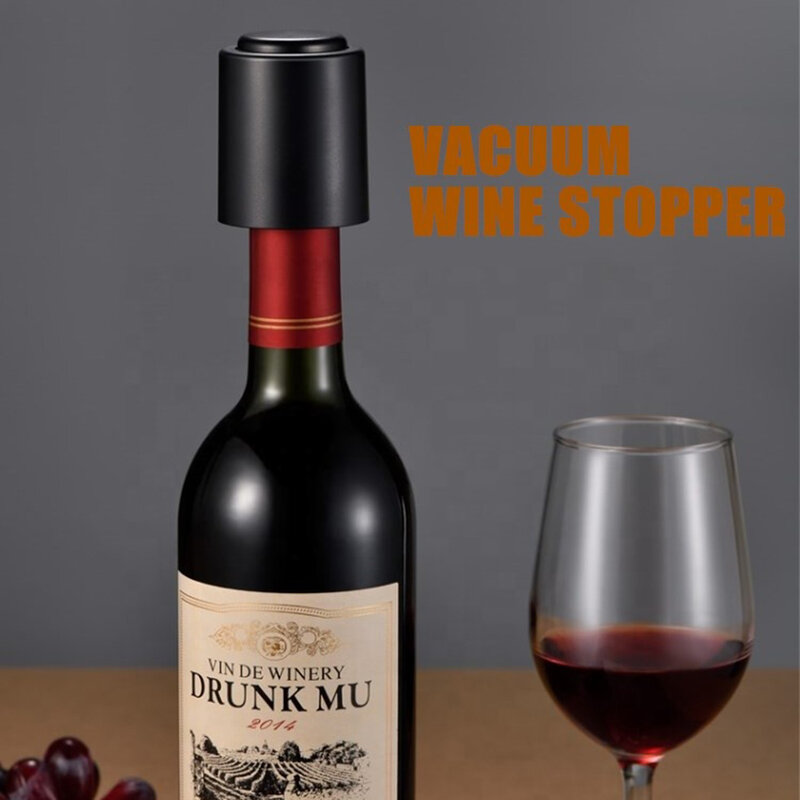 Dop reutizabil cu functie vidare sticla de vin Techsuit VS07