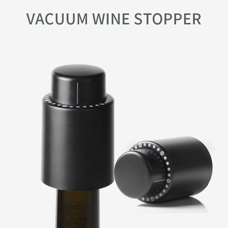 Dop reutizabil cu functie vidare sticla de vin Techsuit VS07