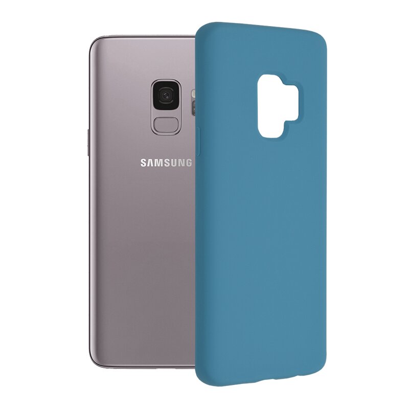 Husa Samsung Galaxy S9 Techsuit Soft Edge Silicone, albastru