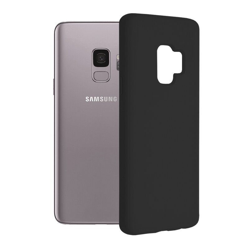 Husa Samsung Galaxy S9 Techsuit Soft Edge Silicone, negru