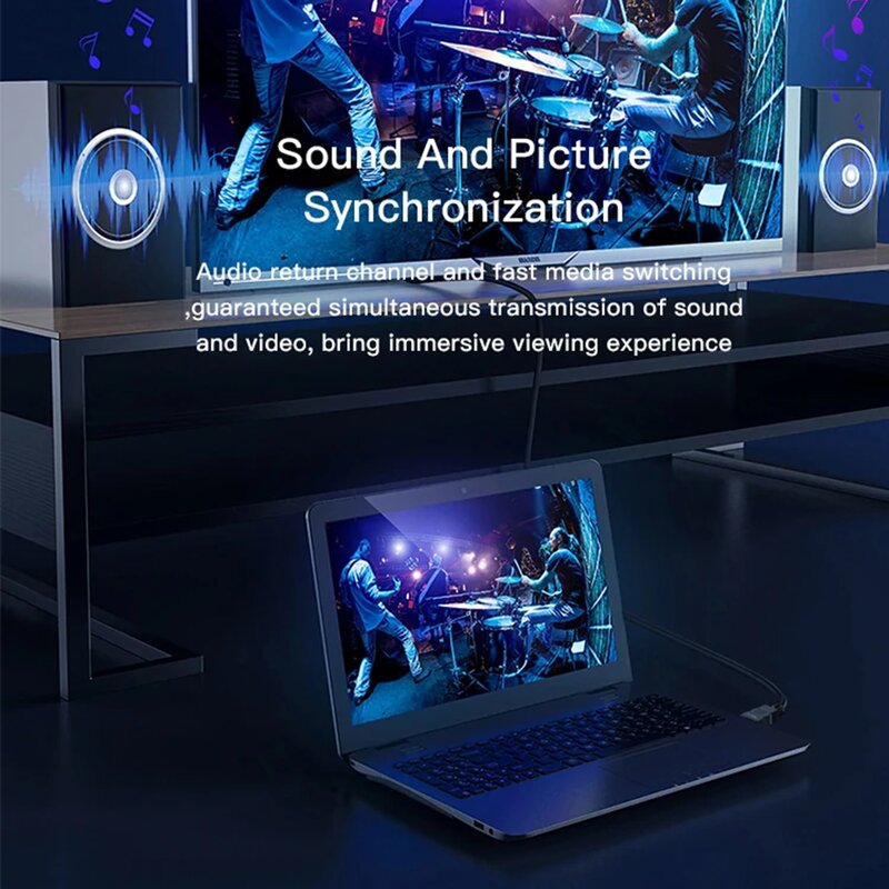 Cablu 4K HDMI Ultra HD la HDMI Yesido HM09, 1.5m, negru