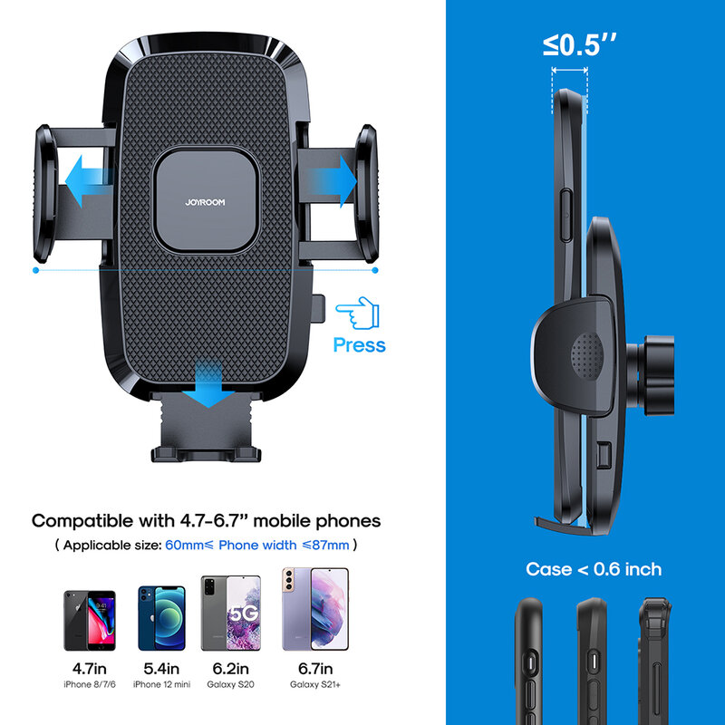 Suport masina telefon cu prindere suport pahar JoyRoom, JR-ZS259
