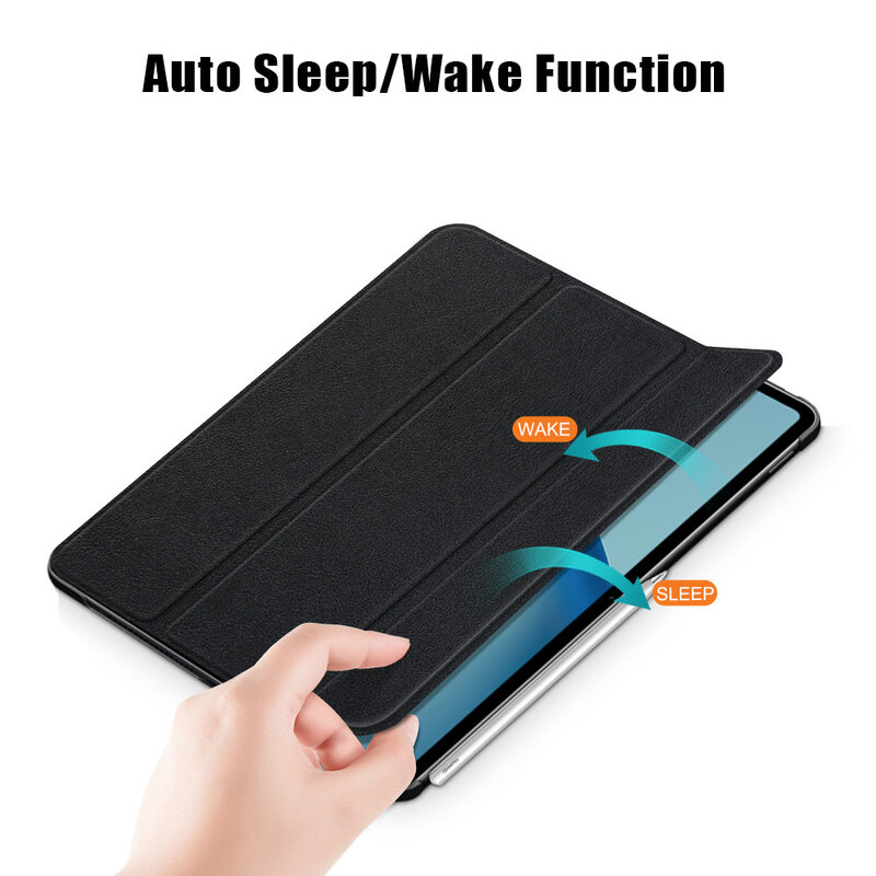 Husa Huawei MatePad Pro 12.6 2021 Techsuit FoldPro, negru