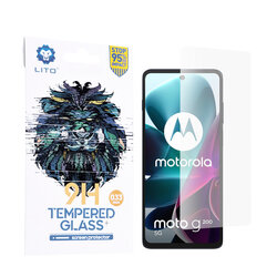 Folie sticla Motorola Moto G200 5G Lito 9H Tempered Glass, clear