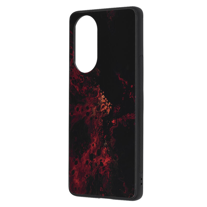 Husa Huawei nova 9 Techsuit Glaze, Red Nebula
