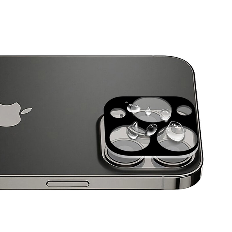 Folie sticla iPhone 13 Pro Lito S+ Camera Protector, negru