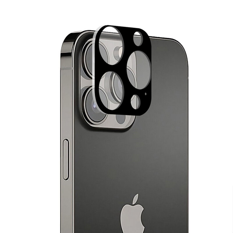 Folie camera iPhone 13 Pro Max Lito S+ Metal Protector, negru