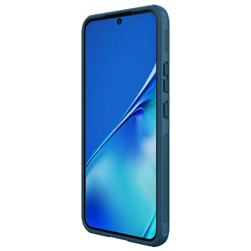 Husa Samsung Galaxy S22 5G Nillkin Super Frosted Shield Pro, albastru