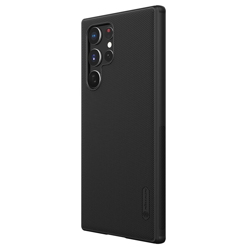 Husa Samsung Galaxy S22 Ultra 5G Nillkin Super Frosted Shield Pro, negru