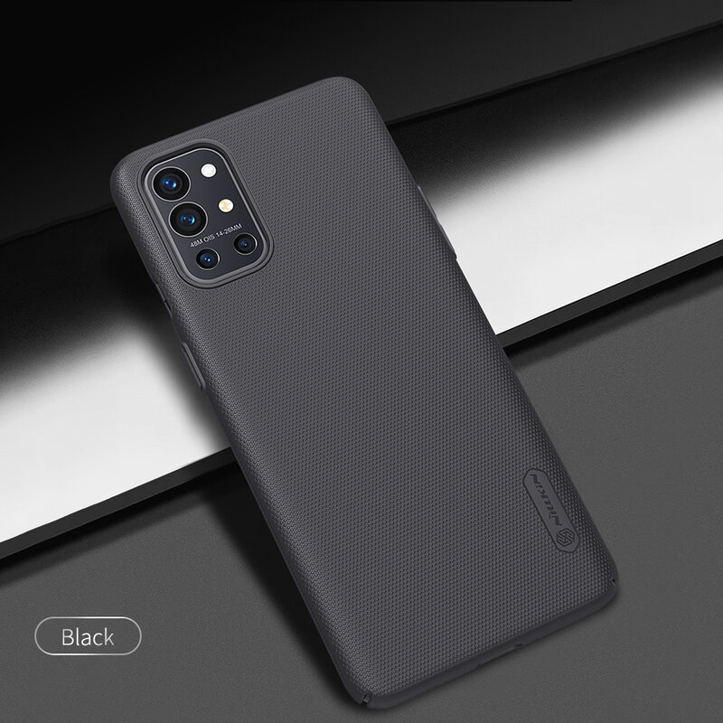 Husa OnePlus 9R Nillkin Super Frosted Shield, negru