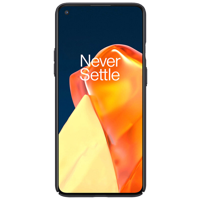 Husa OnePlus 9R Nillkin Super Frosted Shield, negru