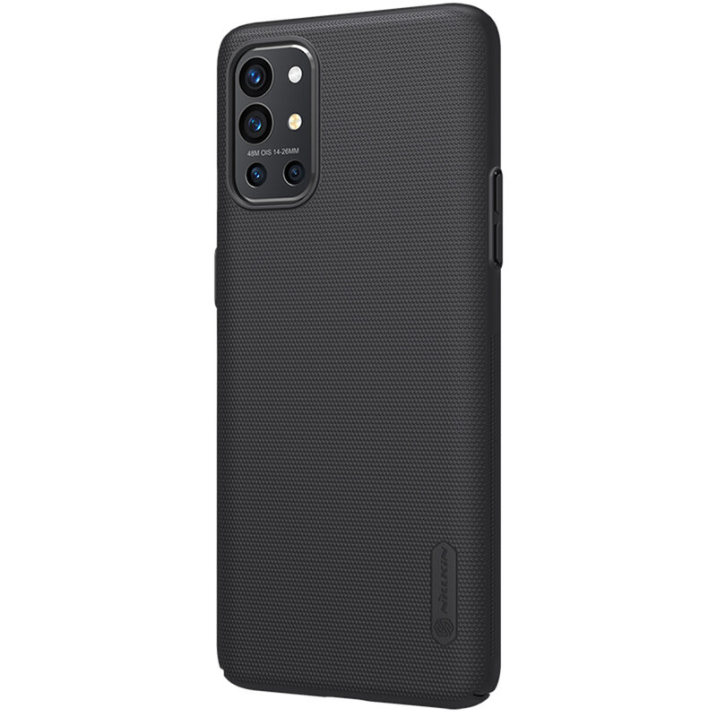 Husa OnePlus 9R Nillkin Super Frosted Shield, negru