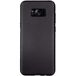 Husa Samsung Galaxy S8+, Galaxy S8 Plus i-Zone TPU Carbon Negru