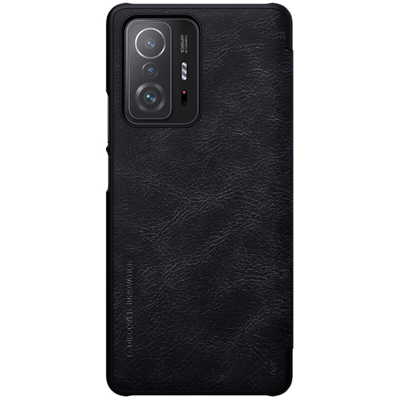 Husa Xiaomi 11T Nillkin QIN Leather, negru
