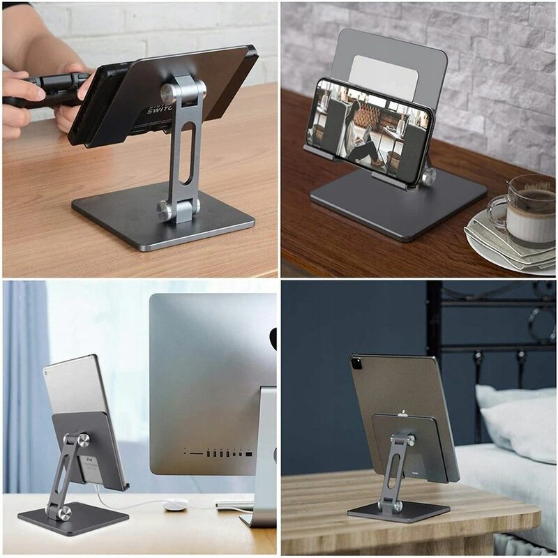 Suport tableta 10 inch pentru birou Tech-Protect Z11, gri