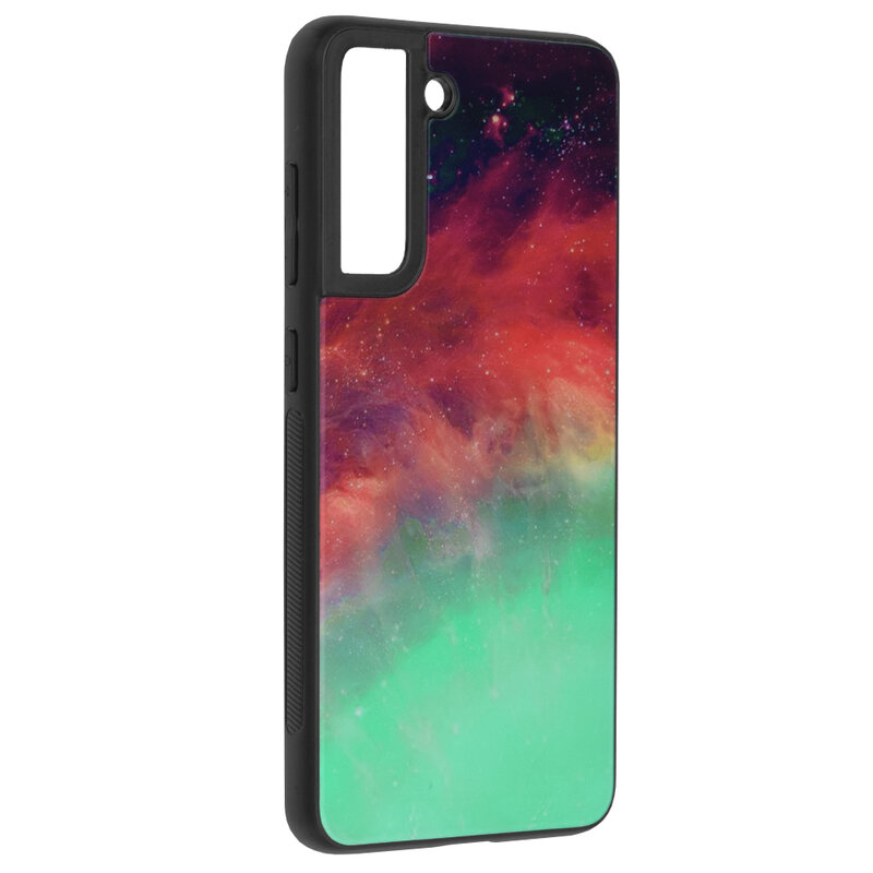 Husa Samsung Galaxy S21 FE 5G Techsuit Glaze, Fiery Ocean