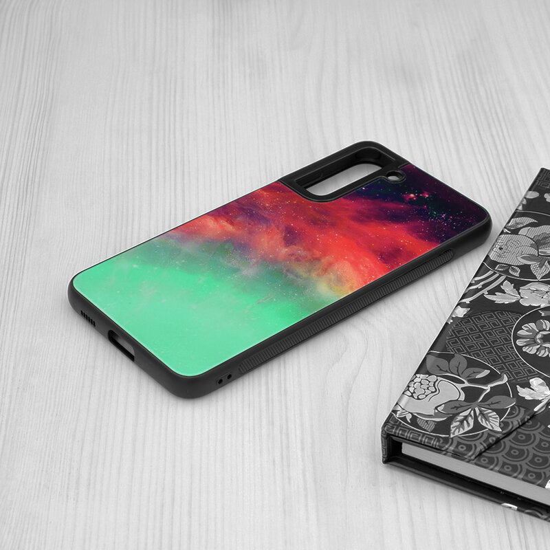 Husa Samsung Galaxy S21 FE 5G Techsuit Glaze, Fiery Ocean