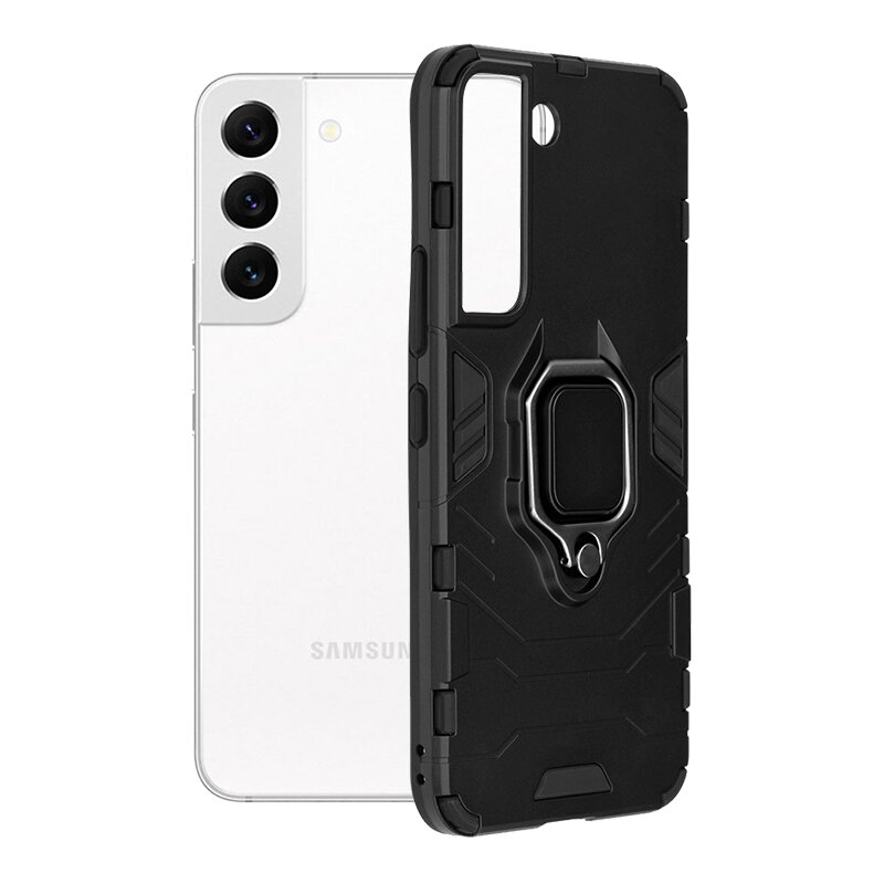 Husa Samsung Galaxy S22 5G Techsuit Silicone Shield, negru