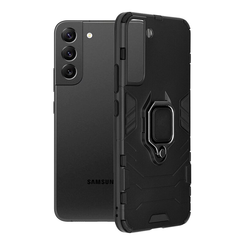 Husa Samsung Galaxy S22 Plus 5G Techsuit Silicone Shield, negru