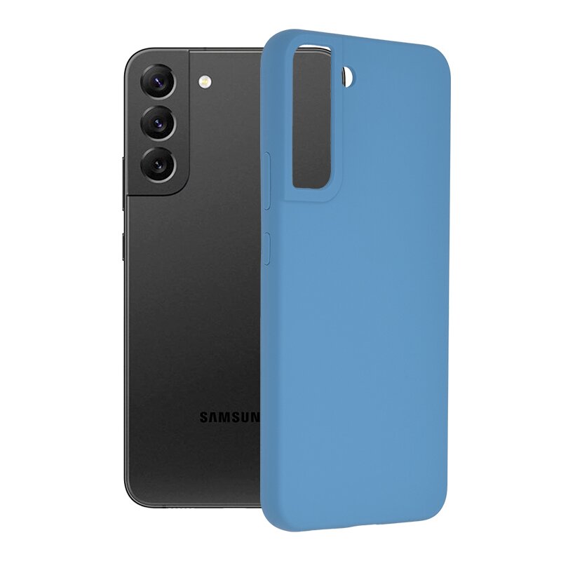 Husa Samsung Galaxy S22 Plus 5G Techsuit Soft Edge Silicone, albastru