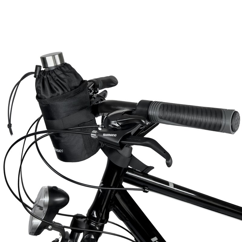 Geanta termoizolatoare suport apa bicicleta Wozinsky, WBB35BK