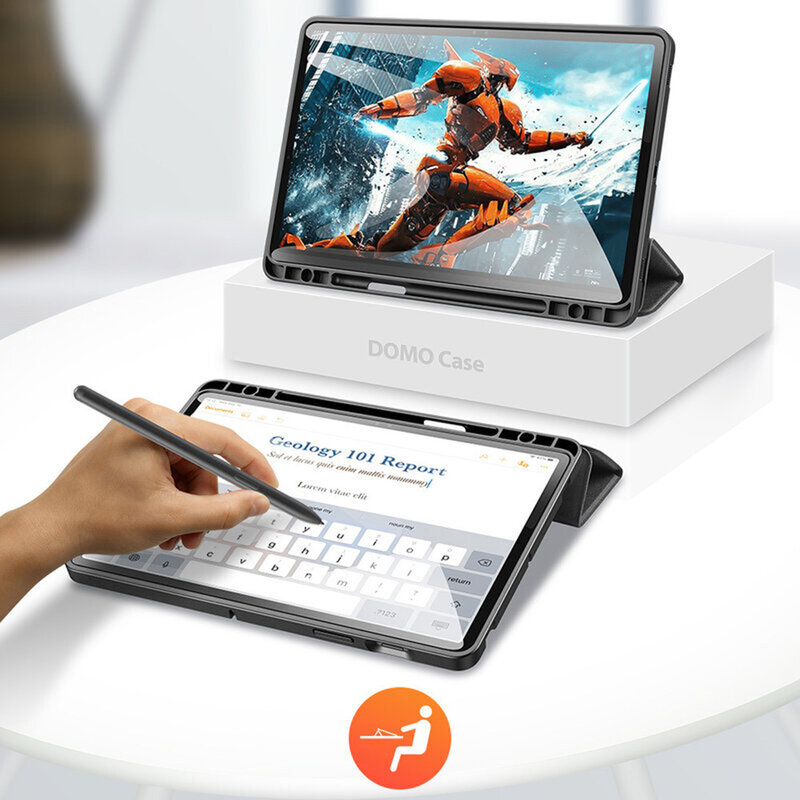 Husa Samsung Galaxy Tab S8 Dux Ducis Domo Cu Suport Stylus Pen - Negru