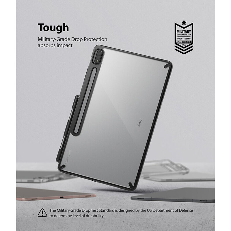 Husa Samsung Galaxy Tab S8 Ringke Fusion, fumuriu