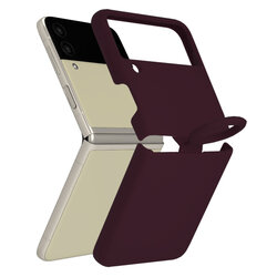 Husa Samsung Galaxy Z Flip3 5G Techsuit Soft Edge Silicone, violet