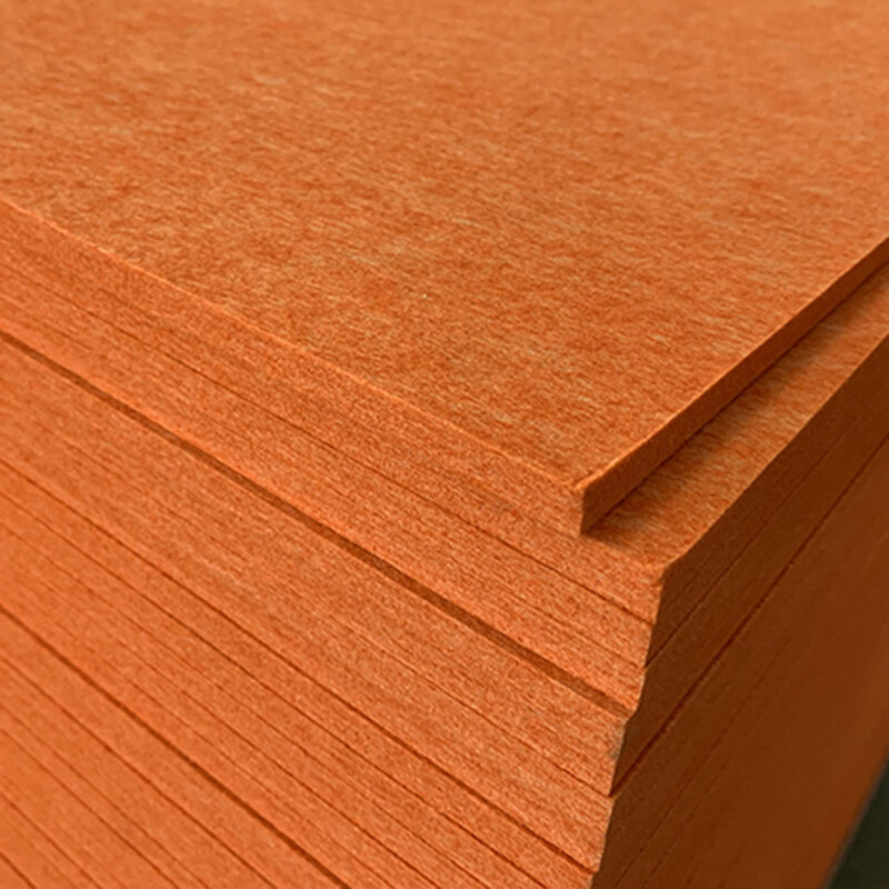 Panou fonoabsorbant despartitor birou, 160 x 45cm, portocaliu, AC32