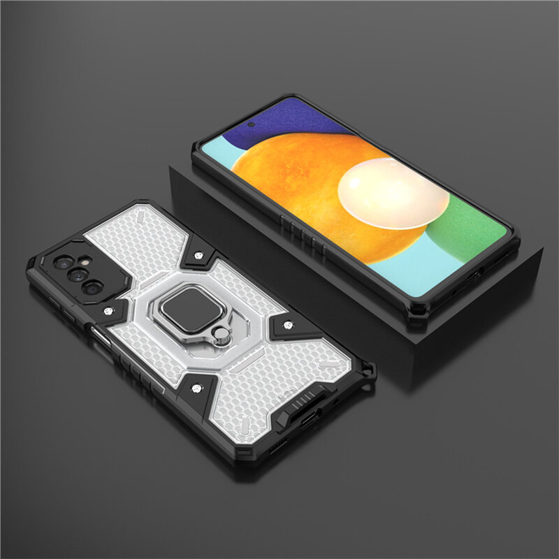 Husa antisoc Samsung Galaxy M52 5G Techsuit Honeycomb, negru