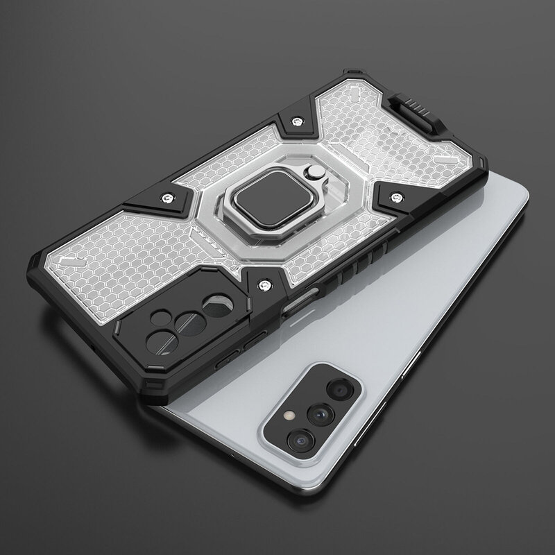 Husa antisoc Samsung Galaxy M52 5G Techsuit Honeycomb, negru