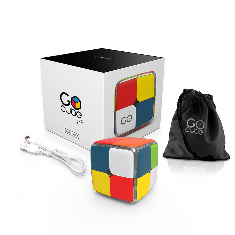 Cub rubik 2x2 smart solver pentru incepatori GoCube