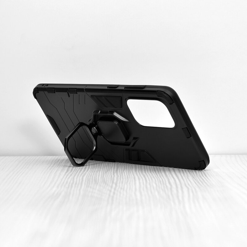 Husa Samsung Galaxy A73 5G Techsuit Silicone Shield, negru