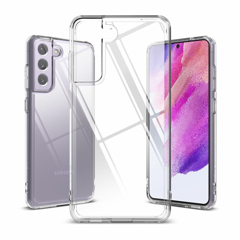 Husa Samsung Galaxy S21 FE 5G Ringke Fusion, transparenta