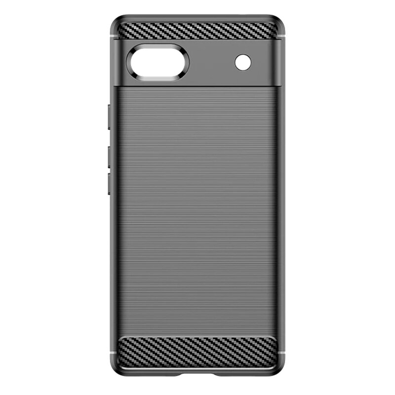 Husa Google Pixel 6a Techsuit Carbon Silicone, negru
