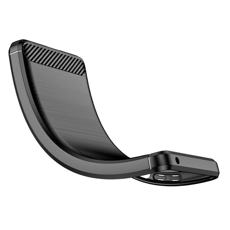Husa OnePlus 10 Pro Techsuit Carbon Silicone, negru